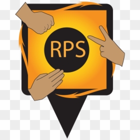 Rock Paper Scissors Munzee - Traffic Sign, HD Png Download - scissor clip art png