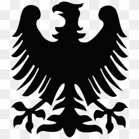 Black Eagle Coat Of Arms, HD Png Download - eagle sitting png