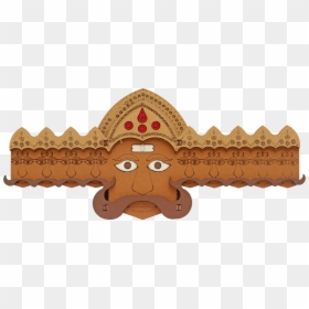 Happy Dussehra 2018 Png Clipart - 1 Head Ravan Png, Transparent Png - dasara images png