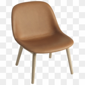Fiber Lounge Chair Wood Base - Fiber Lounge Chair Muuto, HD Png Download - revolving chair png
