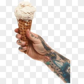 Ice Cream Hand Png, Transparent Png - kulfi ice cream png