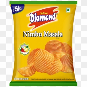 Yellow Diamond Rings Chips, HD Png Download - nimbu png