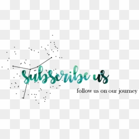 Subscribe Text, HD Png Download - subscribe us png