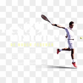 Soft Tennis, HD Png Download - roger federer png