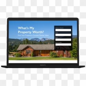 Real Estate Website Design - Cottage, HD Png Download - website design images png