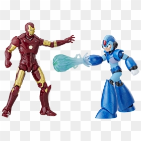 Iron Man Vs Mega Man X, HD Png Download - marvel vs capcom infinite logo png