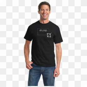 Gildan Dry Blend Black, HD Png Download - shirt png for photoshop
