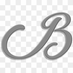 B - Logo Letter Transparent I Png, Png Download - monogram frame png