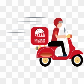 Delivery Png Hd - Pizza Delivery Png, Transparent Png - free delivery png