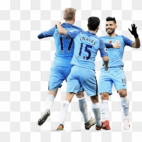 Player,football Player,soccer Sport,sports Ball,play,sports - Manchester City Team Png, Transparent Png - players png