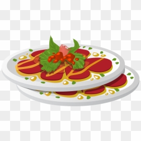 Plate Png Clipart Food, Transparent Png - food in plate png