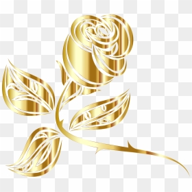 Flower,gold,body Jewelry - Not Sisters By Birth, HD Png Download - gold floral design png