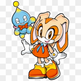 Sonic Cream The Rabbit, HD Png Download - sonic face png
