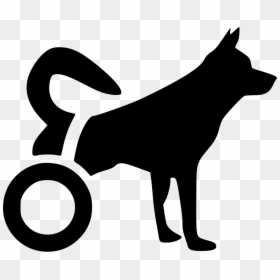 Disabled Dogs Cat Pet Service Dog - Disabled Dog Logo, HD Png Download - service dog png