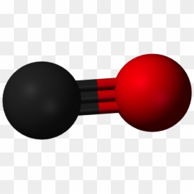 Carbon Monoxide Co Molecule - Carbon Monoxide 3d Structure, HD Png Download - carbon dioxide png