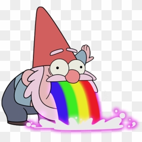 Thumb Image - Gravity Falls Vomiting Gnome, HD Png Download - gravity png