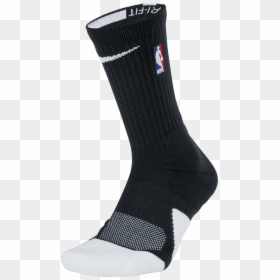 Black Nba Elite Socks, HD Png Download - miami heat png