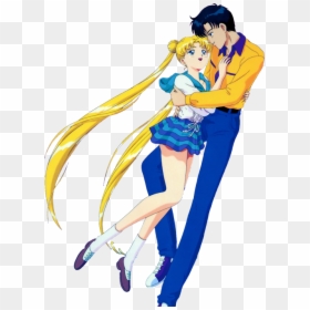 Sailor Moon Y Darien, HD Png Download - sailor moon png