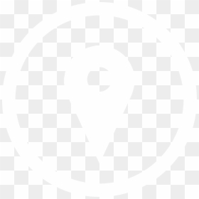 Facebook Png White Circle, Transparent Png - location png
