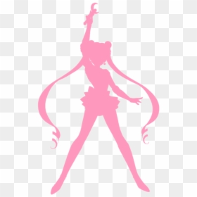 Sailor Chibi Moon Silhouette, HD Png Download - sailor moon png
