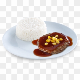 Jollibee Pinoy Bbq Burger Steak, HD Png Download - steak png