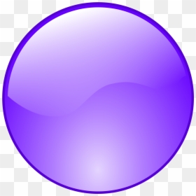 Purple Button Icon, HD Png Download - dot png
