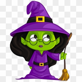 Halloween Clipart Witch Png, Transparent Png - witch png