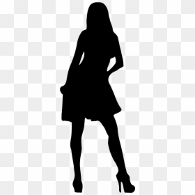 Woman Silhouette No Background, HD Png Download - woman silhouette png