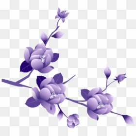 Purple Flowers Transparent Background, HD Png Download - lavender png