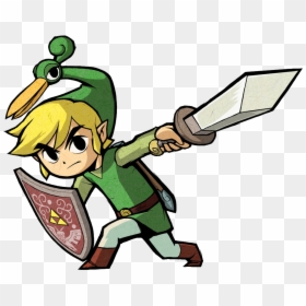 Zelda Minish Cap Link, HD Png Download - zelda png