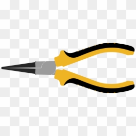 Long Nose Pliers Clipart, HD Png Download - nose png