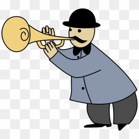 Blow Your Own Trumpet, HD Png Download - trumpet png