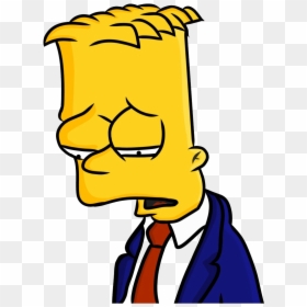 Simpsons Sad Png , Png Download - Bart Simpson Drawing Sad, Transparent ...