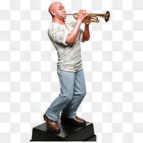 Man With Trumpet Png, Transparent Png - trumpet png