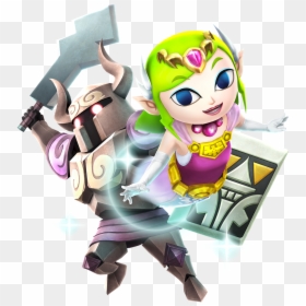 Toon Zelda Hyrule Warriors, HD Png Download - zelda png