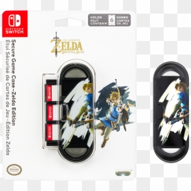 Nintendo Switch Secure Game Case Zelda Edition, HD Png Download - zelda png