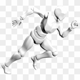 Player, HD Png Download - running png