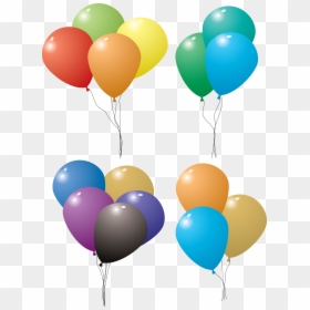 Balloons Hd Wallpaper Png, Transparent Png - birthday balloons png