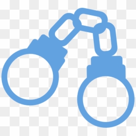 Handcuffs Cartoon, HD Png Download - handcuffs png