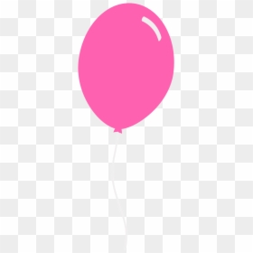 Pink Balloon Png, Transparent Png - birthday balloons png