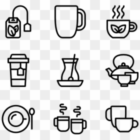 Hand Drawn Icon Png, Transparent Png - tea png