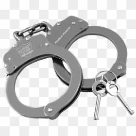 Police Accessories Png, Transparent Png - handcuffs png
