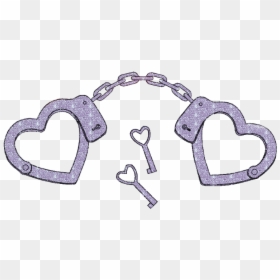 Heart Handcuffs Clipart, HD Png Download - handcuffs png