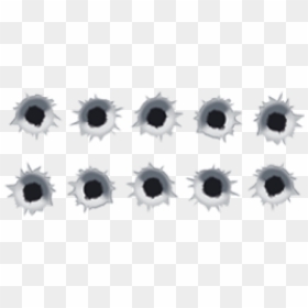 Bullet Holes, HD Png Download - bullet holes png