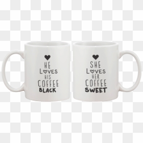 Personalized Cups For Couples, HD Png Download - coffee mug png