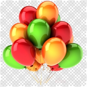 Heart 3d, HD Png Download - birthday balloons png
