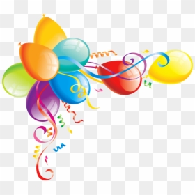 Balloons Clipart, HD Png Download - birthday balloons png