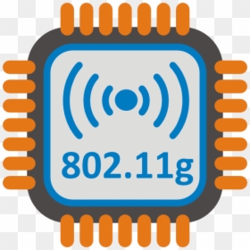 Microprocessor Clipart, HD Png Download - wifi png
