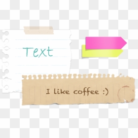 Text Box Paper Png, Transparent Png - text box png