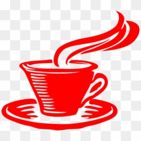 Red Coffee Cup Clip Art, HD Png Download - coffee mug png